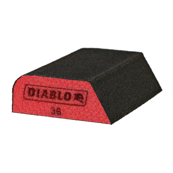 Dual-Edge 36-Grit (Ultra Coarse) Sanding Sponge