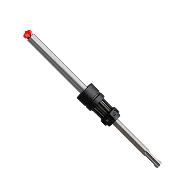 Diablo AMPED Rebar Demon™ 1/2” x 4” x 10” SDS-Plus 4-Cutter Full Carbide Head Dust Extraction Hammer Drill Bit