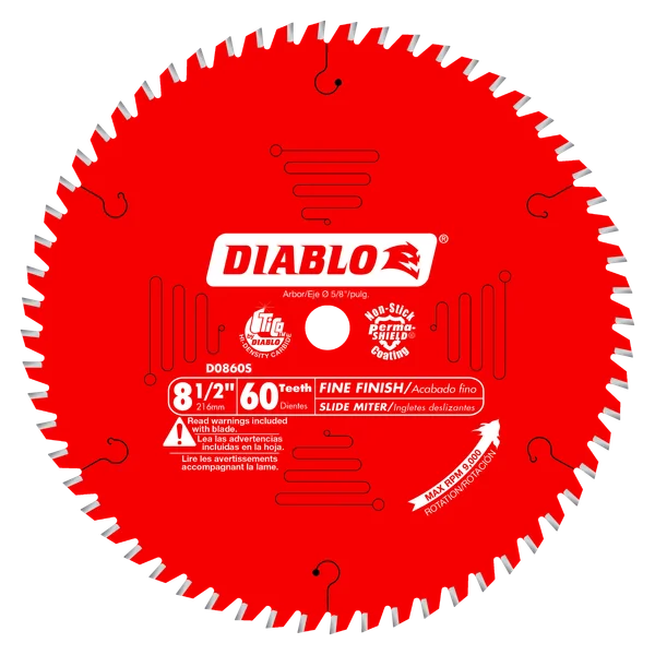 8-1/2 in. x 60 Tooth Carbide Circular Saw Blade