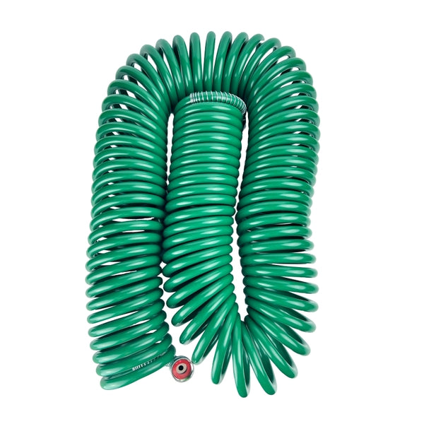 Avagard 50' Green Recoil Water Hose - Versatile Hose