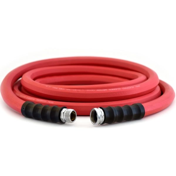 Avagard 3/4" x 15' Rubber Water Hose - Portable & Reliable Hose