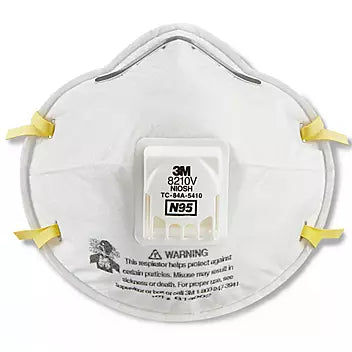 3M 8210V N95 Industrial Respirator with Valve