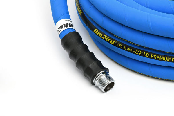 BluBird 3/4" x 50' Rubber Jack Hammer Air Hose Dual Arm Reel