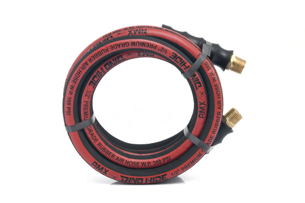 Dino-Hide 1/2 x 10' Air Hose: Top Choice for Manufacturing & Construction