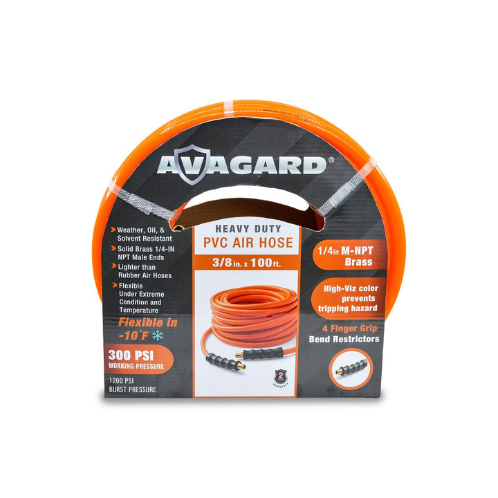 Avagard 3/8" x 100' PVC Air Hose - Industrial Pneumatic Hoses