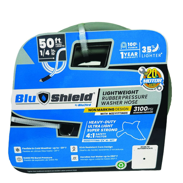 BluShield 1/4" X 50' Hose - Trusted in Multiple Industries