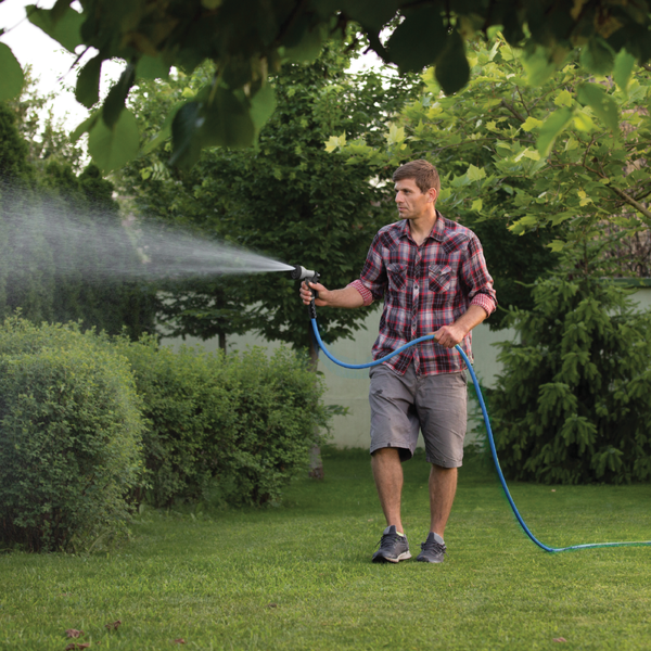 Avagard Steel 9-Mode Spray Nozzle - Versatile Watering & Cleaning